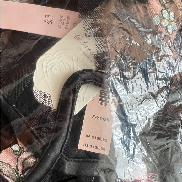 NWT For Love and Lemons x Victoria’s Secret Clara Bodysuit Size XS - Picture 10 of 10